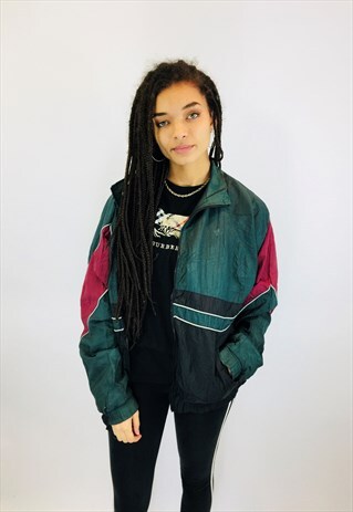 VINTAGE FESTIVAL 80S RAVE WINDBREAKER JACKET