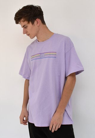 G&G UNISEX ORCHID PASTEL LINO TEE