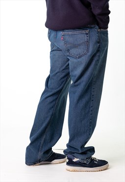Blue Denim 90s Levi's 569s Cargo Skater Trousers Pants Jeans