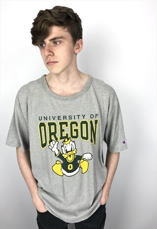 90S VINTAGE CHAMPION UNIVERSITY OF OREGON T-SHIRT