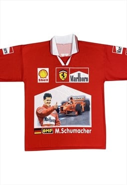 F1 Michael Schumacher Red Racing Vintage Jerey L/XL