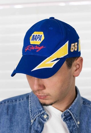VINTAGE NAPA RACING CAP LOGO 90S ONE SIZE 2.5