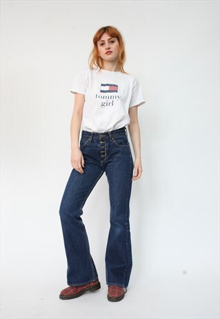 VINTAGE REWORKED LEE HIGH WAIST MOM JEANS