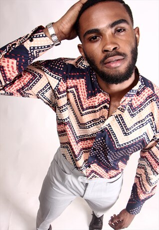 ZIGGY GRANDAD COLLAR SHIRT