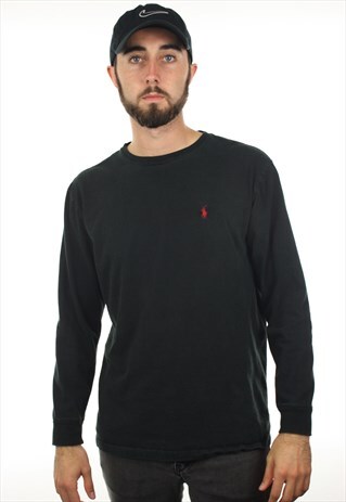 VINTAGE RALPH LAUREN LONG SLEEVE T SHIRT TEE