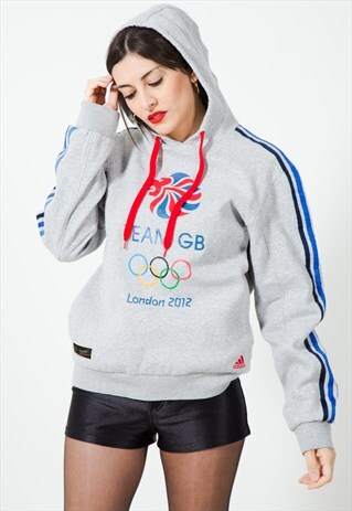 VINTAGE 90S ADIDAS HOODIE / S3134