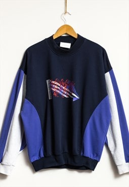  90s ADIDAS  Sweatshirt Multicolor Sweatshirt 19249