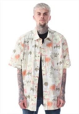 Vintage 90's Abstract Hawaiian Shirt