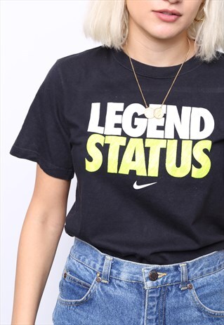 VINTAGE 90S NIKE BLACK TOP T-SHIRT
