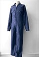 LL BEAN WORKWEAR OVERALLS COVERALLS NAVY BLUE
