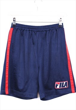 Vintage Fila Shorts Embroidered Navy Summer Sports Shorts