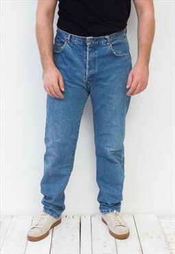 LEVI'S STRAUSS Big E 501 Vintage Men W38 L36 Jeans Denim