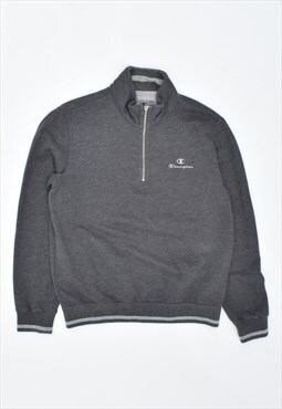 Vintage 90's Champion Sweatshirt Jumper Grey