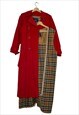 BURBERRY VINTAGE OVERSIZED TRENCH COAT, SIZE M