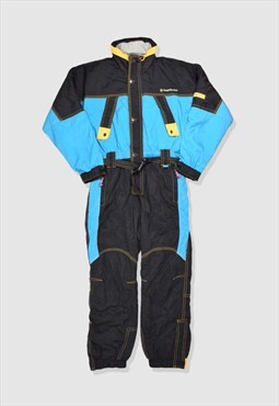 Vintage 1980s Sergio Tacchini Colour Block Ski Snow Suit