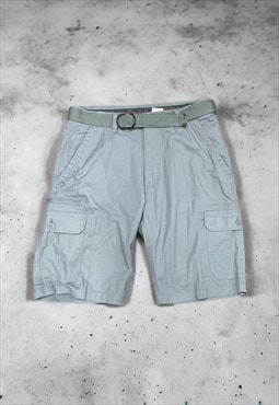 Men's Y2K Wear First Grey Cargo Shorts