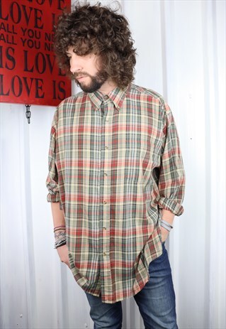 VINTAGE RALPH LAUREN OVERSIZED GRUNGE INDI WINTER SHIRT