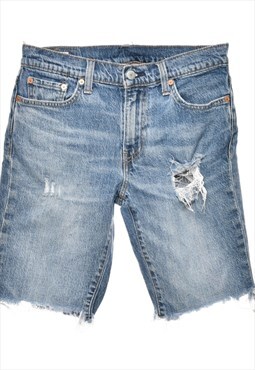 Vintage Levi's Distressed Denim Shorts - W28 L9