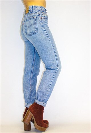 VINTAGE 80'S HIGH WAIST LEVI'S GUY FIT JEANS