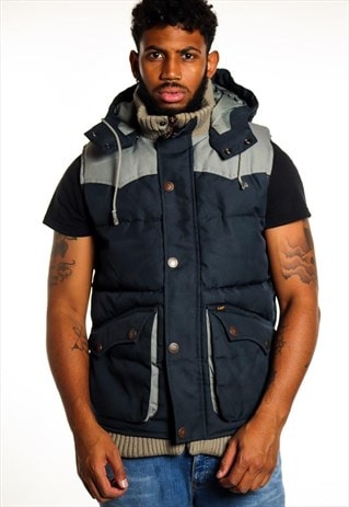 VINTAGE LEE PUFFER GILET J2109