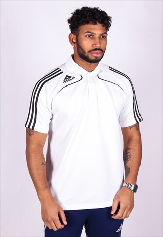 VINTAGE ADIDAS POLO T-SHIRT T928