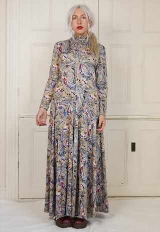 VINTAGE 70S MAXI DRESS