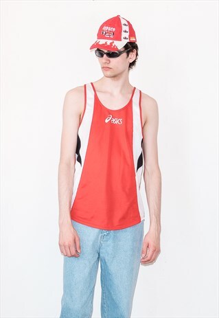 VINTAGE ASICS TANK TOP