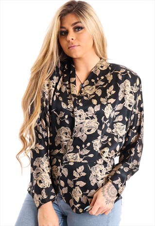 VINTAGE PATTERN SHIRT NS373