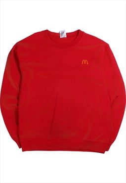Vintage 90's Gildan Sweatshirt McDonalds Crewneck