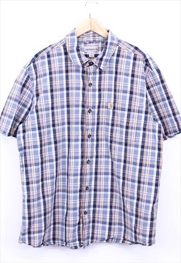 Vintage Carhartt Shirt Multicolour Short Sleeve Check Retro