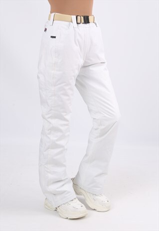 VINTAGE Y2K SKI SNOWBOARDING PANT TROUSER FILA 12 M (K6N)