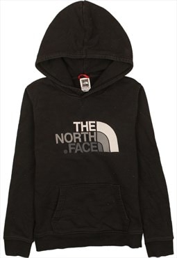 Vintage 90's The North Face Hoodie Spellout Black Large