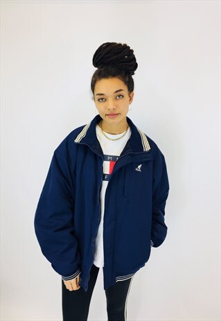 KANGOL OVERSIZED BOMBER JACKET