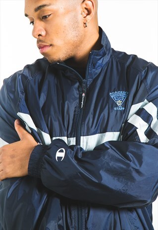 VINTAGE 80S CHAMPION SHELL JACKET / S2300