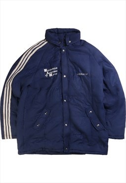 Vintage 90's Adidas Puffer Jacket Full Zip Up Heavyweight