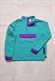 Adidas Terrex Green Purple Pullover Lightweight Jacket