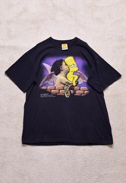 Vintage 1999 Screen Stars The Simpsons Bart Print T Shirt