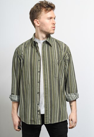 VINTAGE CORDUROY CORD SHIRT
