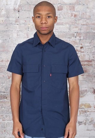 VINTAGE LEVIS SHIRT BLUE
