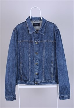 Burberry vintage denim jacket rarity blue denim XL