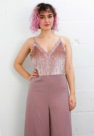 pink disco jumpsuit