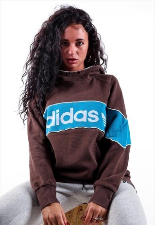 VINTAGE ADIDAS HOODIE AWH71