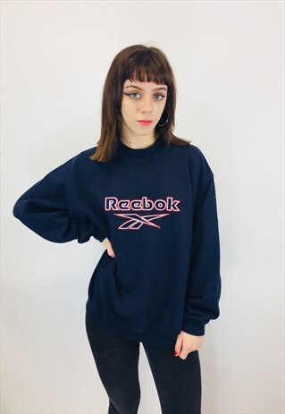 REEBOK EMBROIDERED SWEATSHIRT
