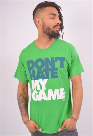 VINTAGE CHAMPION T-SHIRT TOP GREEN