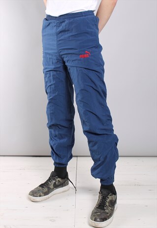 VINTAGE PUMA SHELL TRACKSUIT BOTTOMS