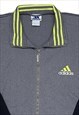 ADIDAS VINTAGE GREY TACKSUIT SWEATSHIRT M