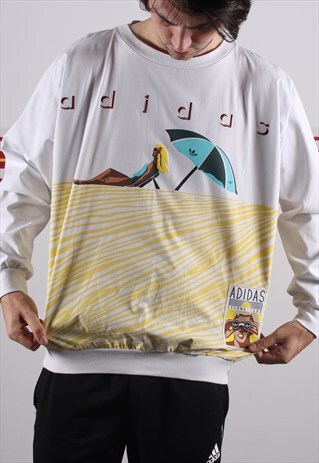 ADIDAS ISLAND CLUB SWEATSHIRT