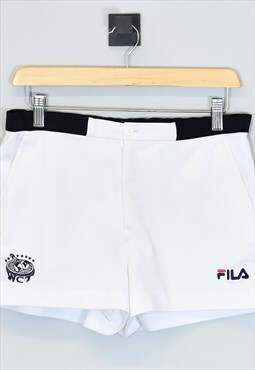 Vintage Fila Tennis Shorts White XSmall