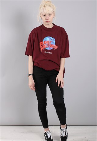 VINTAGE PLANET HOLLYWOOD T-SHIRT