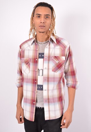 VINTAGE WRANGLER SHIRT CHECK MULTI